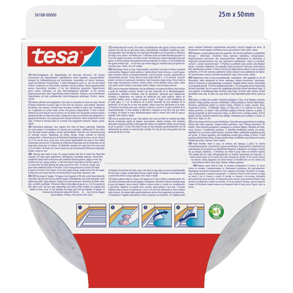 Artikelbild 3 für tesa Klettband ON & OFF® weiß, 1 Rolle, Artikelnummer 723997