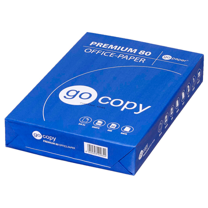 Artikelbild 5 für go copy Kopierpapier Premium 80 DIN A4 80 g/qm 500 Blatt, Artikelnummer 536187