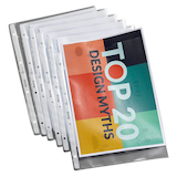 Artikelbild 1 für LEITZ Prospekthüllen 4720 DIN A4 transparent genarbt 0,13 mm, 100 St., Artikelnummer 578641