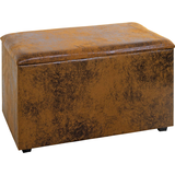 Artikelbild 1 für HAKU Möbel Sitztruhe 25873 vintage-braun Holz 65,0 cm, Artikelnummer 888782