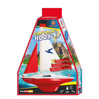 Artikelbild 2 für Günther® Badespielzeug Segelboot Captain Hook rot, 1 St., Artikelnummer 152757