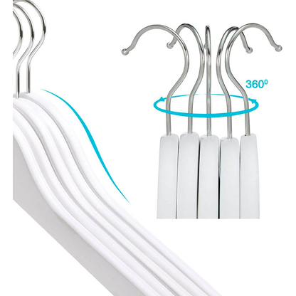 Artikelbild 4 für SONGMICS Kinder-Kleiderbügel weiß, 20 St., Artikelnummer 291449