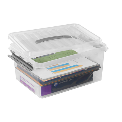 Artikelbild 7 für sunware Q-line Aufbewahrungsbox 15,0 l transparent 40,0 x 30,0 x 18,0 cm, 1 St., Artikelnummer 145641