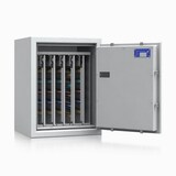 Artikelbild 1 für ISS safe4key Schlüsseltresor lichtgrau mit 440 Haken, Elektronikschloss, 50,0 x 42,0 x 65,0 cm, 1 St., Artikelnummer 849767