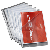 Artikelbild 1 für LEITZ Prospekthüllen 4780 DIN A4 transparent genarbt 0,13 mm, 100 St., Artikelnummer 578658