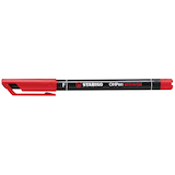 Artikelbild 1 für STABILO OHPen universal Folienstifte rot 0,7 mm permanent, 10 St., Artikelnummer 259743