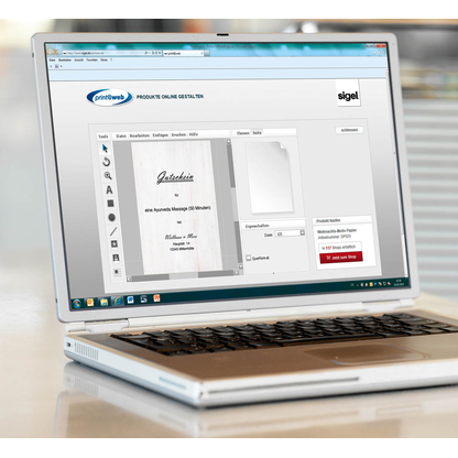 Artikelbild 5 für SIGEL Motivpapier Holz creme DIN A4 90 g/qm 100 Blatt, Artikelnummer 291904