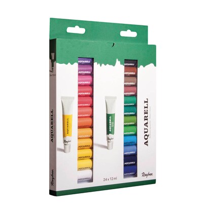 Artikelbild für Rayher Künstler-Set Aquarellfarben farbsortiert 24 x 12,0 ml, 1 Pack, Artikelnummer 129744