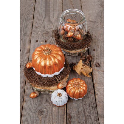 Artikelbild 4 für Rayher Styroporform weiß Kürbis 11 cm, 1 St., Artikelnummer 629129