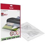 Artikelbild 1 für hama Laminierfolien glänzend für A4 125 micron, 25 St., Artikelnummer 739237