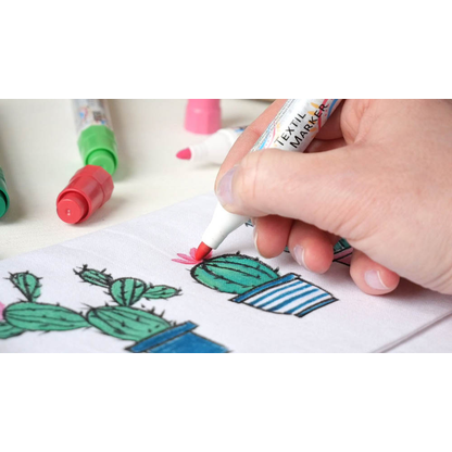 Artikelbild 4 für KREUL Junior Stoffmalfarbe farbsortiert, 18 St., Artikelnummer 115109