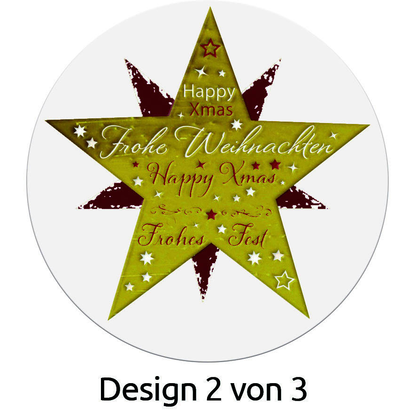 Artikelbild 5 für AVERY Zweckform Aufkleber Weihnachtsmotive, 50 Etiketten, Artikelnummer 723789