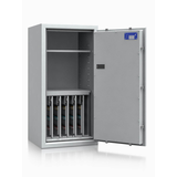 Artikelbild 1 für ISS safe4key Schlüsseltresor lichtgrau mit 280 Haken, Elektronikschloss, 50,0 x 42,0 x 100,0 cm, 1 St., Artikelnummer 849972