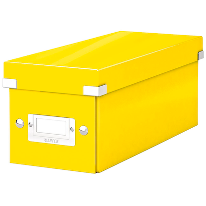 Artikelbild für LEITZ CD-/DVD-Box Click & Store gelb, 1 St., Artikelnummer 916799