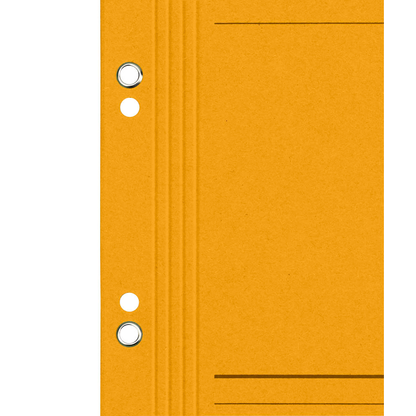 Artikelbild 3 für LEITZ Ösenhefter 3740 Karton gelb DIN A4, halber Deckel, 1 St., Artikelnummer 944160