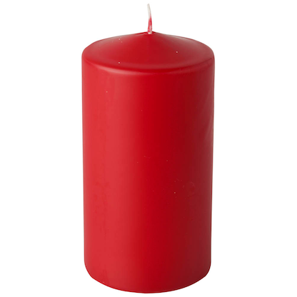 Artikelbild 2 für STARPAK Stumpenkerze rot, 6 St., Artikelnummer 683187