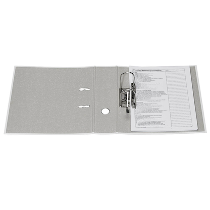 Artikelbild 5 für bene No.1 Power Ordner weiß Kunststoff 8,0 cm DIN A4, 1 St., Artikelnummer 426247