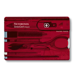 Artikelbild 1 für VICTORINOX Multitool SwissCard Classic 0.7100.T, Länge: 82,0 mm, 1 St., Artikelnummer 116647