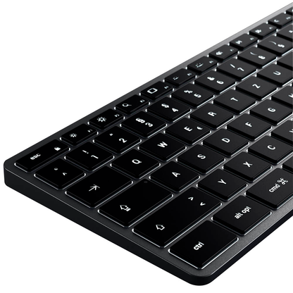 Artikelbild 5 für SATECHI SLIM X3 Tastatur kabellos grau, silber, Artikelnummer 720547