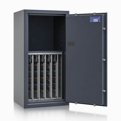 Artikelbild für ISS safe4key Schlüsseltresor grau mit 440 Haken, Elektronikschloss, 50,0 x 42,0 x 100,0 cm, 1 St., Artikelnummer 849982