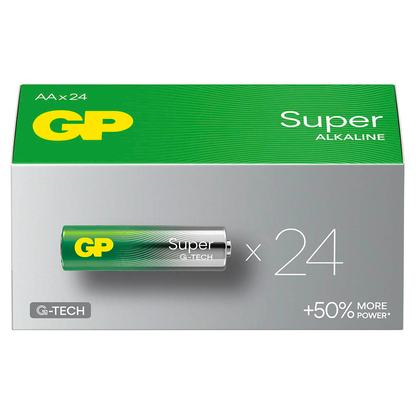 Artikelbild 2 für GP Batterien SUPER Alkali-Mangan Mignon AA 1,5 V, 24 St., Artikelnummer 975476