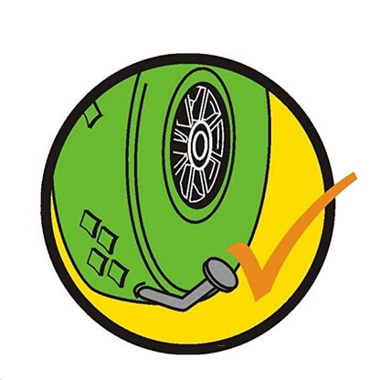 Artikelbild 3 für WAGNER® design yourself Schwerlast-Lenkrolle RO 8266 grün, Artikelnummer 419269