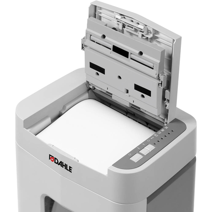 Artikelbild 8 für DAHLE ShredMATIC 150 Aktenvernichter mit Partikelschnitt P-4, 4 x 12 mm, bis 150 Blatt, lichtgrau, Artikelnummer 523458