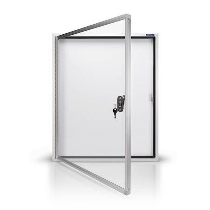 Artikelbild für magnetoplan Schaukasten CC alu 9x DIN A4 97,0 x 10,5 x 120,0 cm, 1 St., Artikelnummer 576191