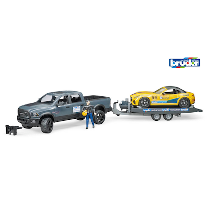 Artikelbild für bruder RAM 2500 Power Wagon und Roadster Racing Team 2504 Spielzeugauto, Artikelnummer 362341