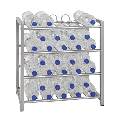 Artikelbild 2 für HAKU Möbel Weinregal silber 54,0 x 31,0 x 60,0 cm, 1 St., Artikelnummer 558128