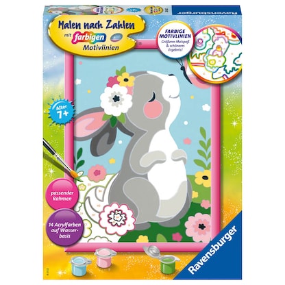 Artikelbild für Ravensburger Malen-nach-Zahlen Frühlingsgrüße mehrfarbig, Artikelnummer 872587