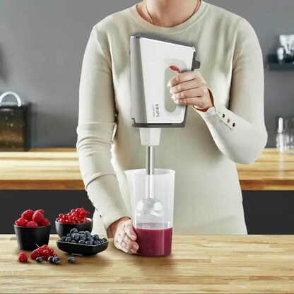 Artikelbild 4 für KRUPS Mix 9000 Handmixer weiß/silber 750 W, Artikelnummer 632477
