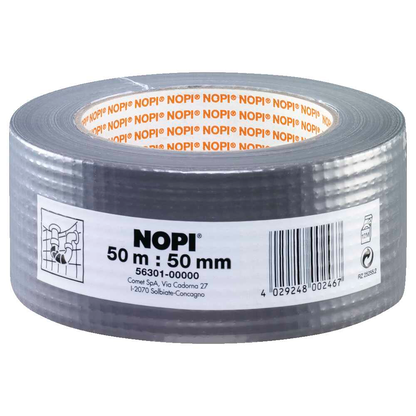 Artikelbild für NOPI Gewebeband silber 50,0 mm x 50,0 m 1 Rolle, Artikelnummer 738546