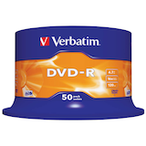 Artikelbild 1 für verbatim DVD-R 4,7 GB, 50 St., Artikelnummer 909861