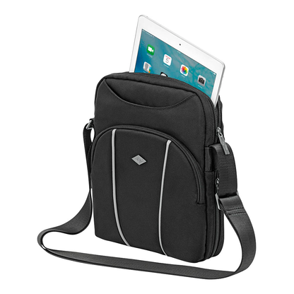 Artikelbild 2 für WEDO Umhängetasche Business Kunstfaser schwarz 595601, Artikelnummer 514404