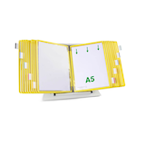 Artikelbild 1 für tarifold Sichttafelsystem 435204 DIN A5 gelb mit 20 St. Sichttafeln, 1 St., Artikelnummer 705614