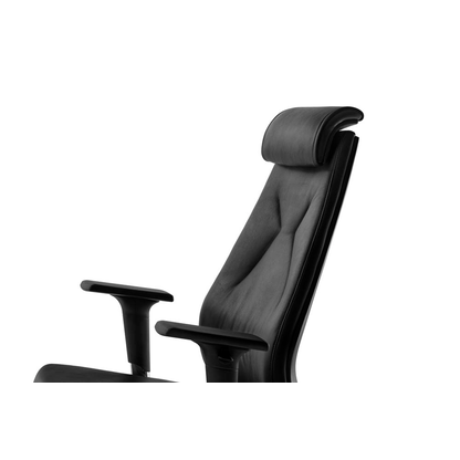 Artikelbild 4 für Mayer Bürostuhl myBESTMIND, 2462 Leder schwarz, Gestell alu, Artikelnummer 210033