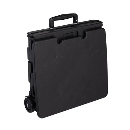 Artikelbild 3 für relaxdays Einkaufstrolley Kunststoff schwarz 45,0 x 38,0 x 99,0 cm, Artikelnummer 361851