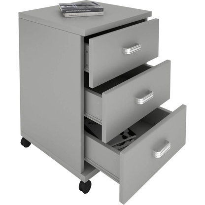 Artikelbild für VCM my office Tobila Rollcontainer grau 3 Auszüge 45,0 x 44,0 x 58,0 cm, Artikelnummer 848982