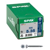 Artikelbild 1 für SPAX® Universalschrauben Z2 Senkkopf WIROX 1081010500355 5 mm x 35 mm, 500 St., Artikelnummer 393979