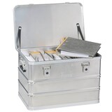 Artikelbild 1 für Allit AluPlus Alubox 70,0 l grau 59,5 x 40,0 x 37,5 cm, 1 St., Artikelnummer 837075