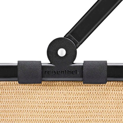 Artikelbild 5 für reisenthel® Einkaufskorb carrybag frame raffia black Kunstfaser raffia black, Artikelnummer 481228