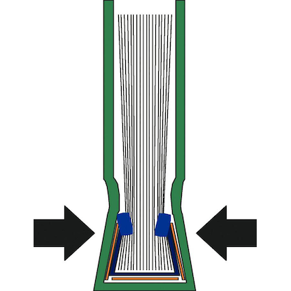 Artikelbild 4 für LEITZ Buchbindemappen blau Softcover für 36 - 70 Blatt DIN A4, 10 St., Artikelnummer 955666