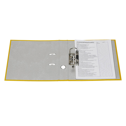 Artikelbild 5 für bene No.1 Power Ordner gelb Kunststoff 5,2 cm DIN A4, 1 St., Artikelnummer 426288