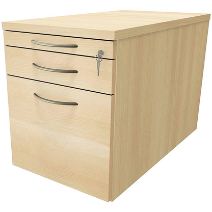 Artikelbild für fm fastline Rollcontainer königsahorn 3 Auszüge 43,6 x 80,0 x 52,0 cm, Artikelnummer 132393