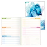 Artikelbild 1 für Häfft® Verlag Hausaufgabenheft Farbenfroh Delfine liniert DIN A5 ohne Rand, 96 Blatt, 1 St., Artikelnummer 370649