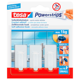 Artikelbild 1 für tesa Classic Small Klebehaken für max. 1,0 kg, 1,4 x 3,4 cm, 3 St., Artikelnummer 738569