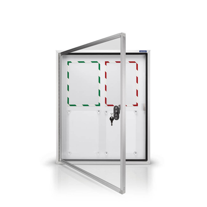 Artikelbild 7 für magnetoplan Schaukasten CC alu 4x DIN A4 92,0 x 10,5 x 78,0 cm, 1 St., Artikelnummer 576210