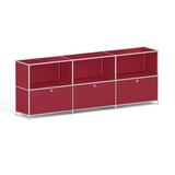 Artikelbild 1 für viasit Sideboard System4, 214893 rubinrot 227,9 x 40,4 x 80,7 cm, 1 St., Artikelnummer 501888