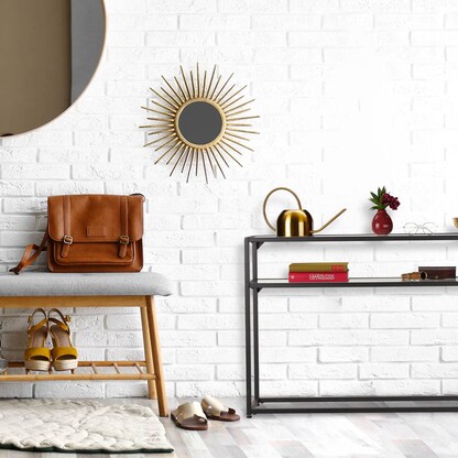 Artikelbild 6 für relaxdays Konsolentisch schwarz/transparent 110,0 x 30,0 x 70,0 cm, 1 St., Artikelnummer 520161